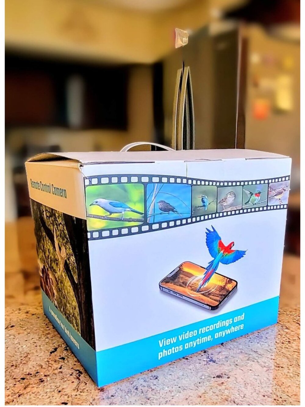 NIB: Wishbetty Smart Bird Feeder with AI Camera & Solar Power